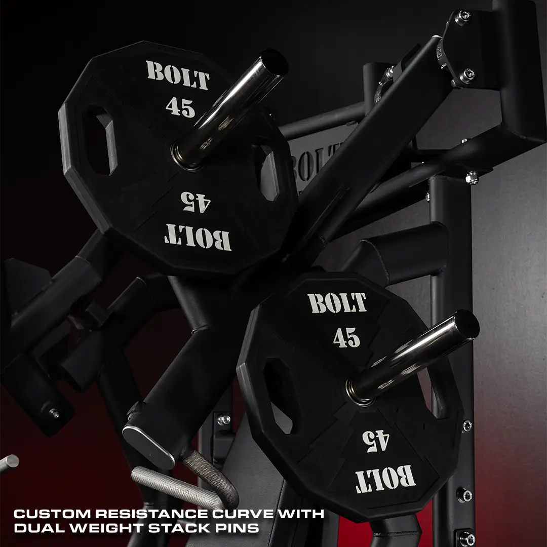 HADES ADJUSTABLE SEATED PLATE LOADED INCLINE CHEST PRESS