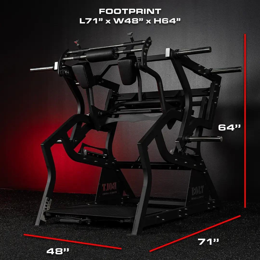 GRIZZLY STANDING PLATE LOADED SQUAT
