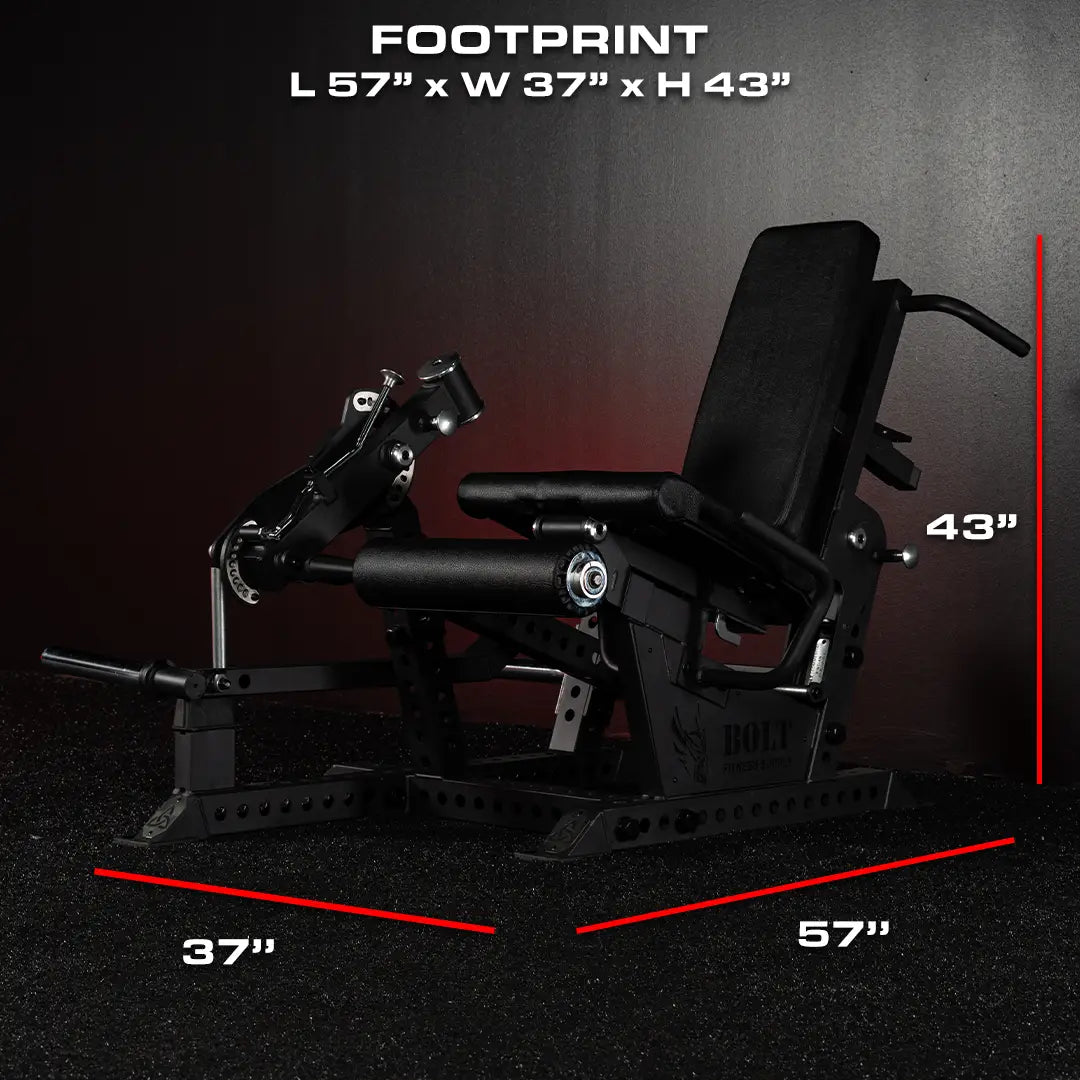 SINTIAN PLATE LOADED LEG EXTENSION PRONE LEG CURL COMBO