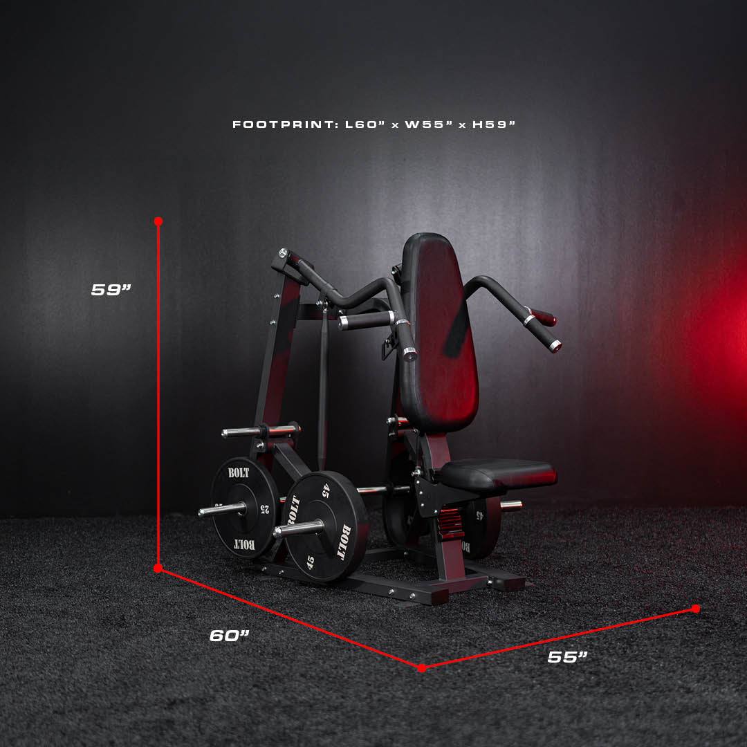 CLASSIC SERIES ADMIRAL ADJUSTABLE PLATE LOADED SHOULDER PRESS