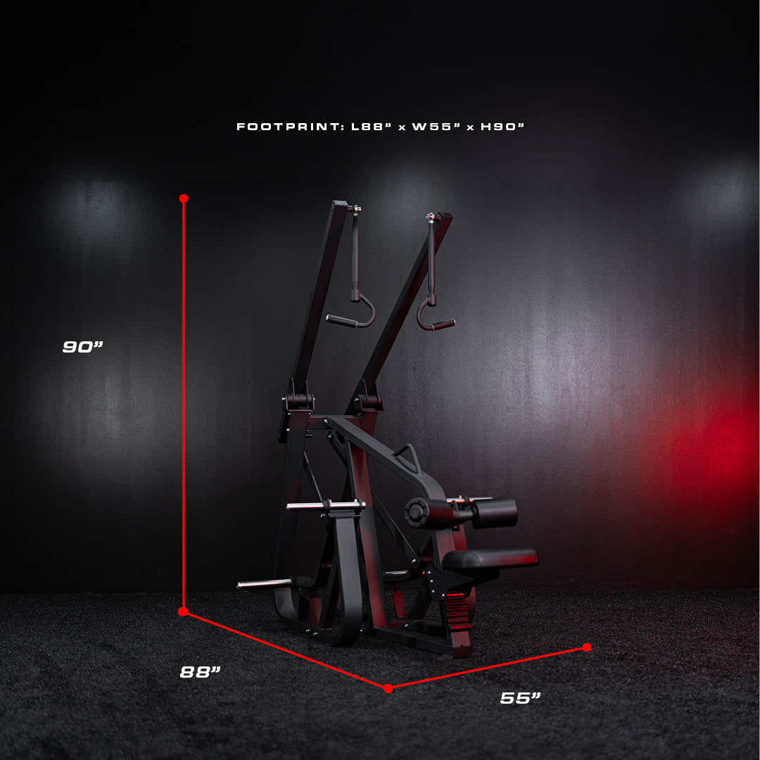 CLASSIC SERIES CAESAR PLATE LOADED LAT PULLDOWN