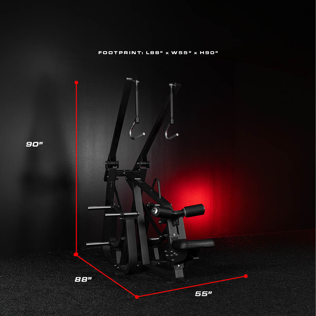CLASSIC SERIES CAESAR PLATE LOADED LAT PULLDOWN
