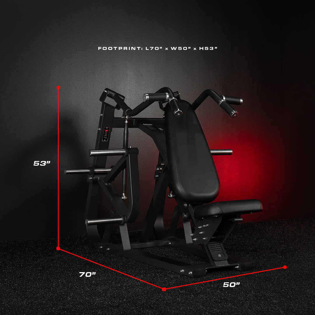 CLASSIC SERIES POSEIDON PLATE LOADED SEATED INCLINE CHEST PRESS