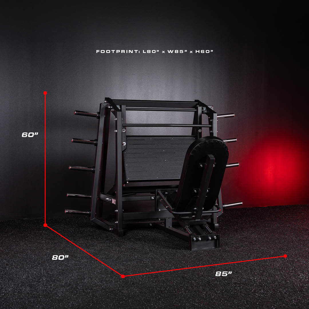 VANQUISHER PLATE LOADED BI-LATERAL SWING LEG PRESS