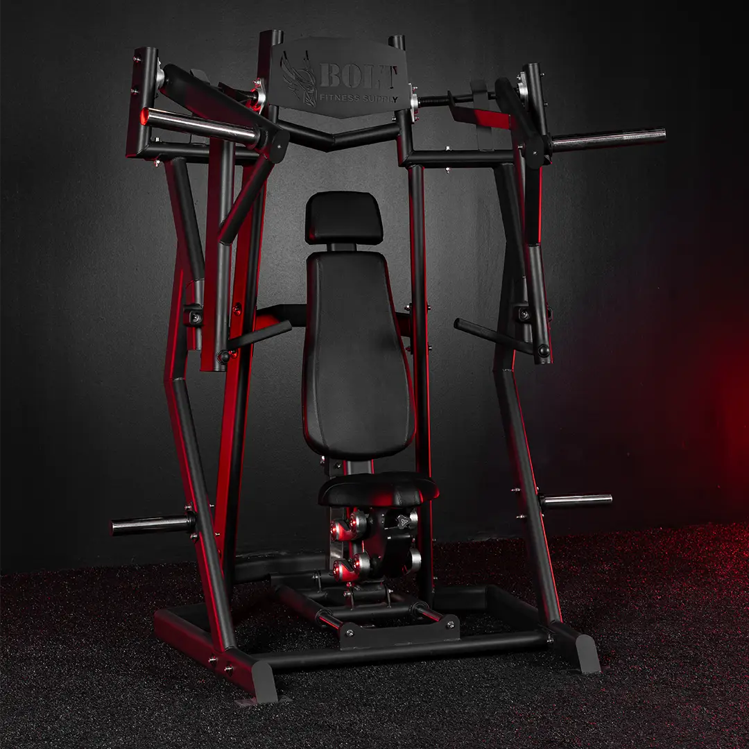 VULCAN ADJUSTABLE SEATED PLATE LOADED CHEST PRESS