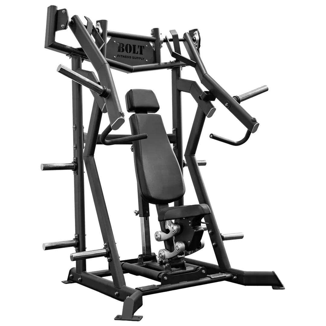 HADES ADJUSTABLE SEATED PLATE LOADED INCLINE CHEST PRESS