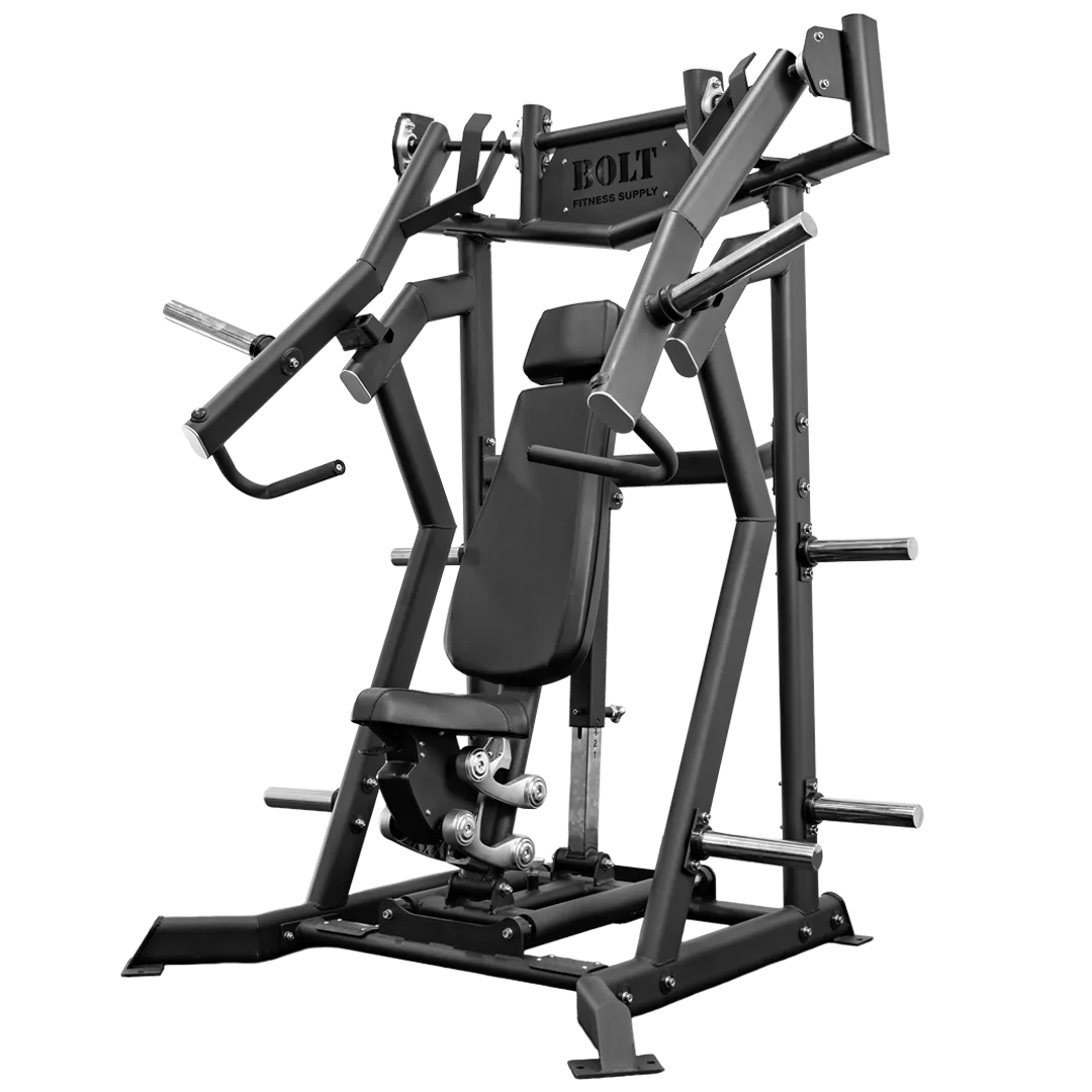 HADES ADJUSTABLE SEATED PLATE LOADED INCLINE CHEST PRESS
