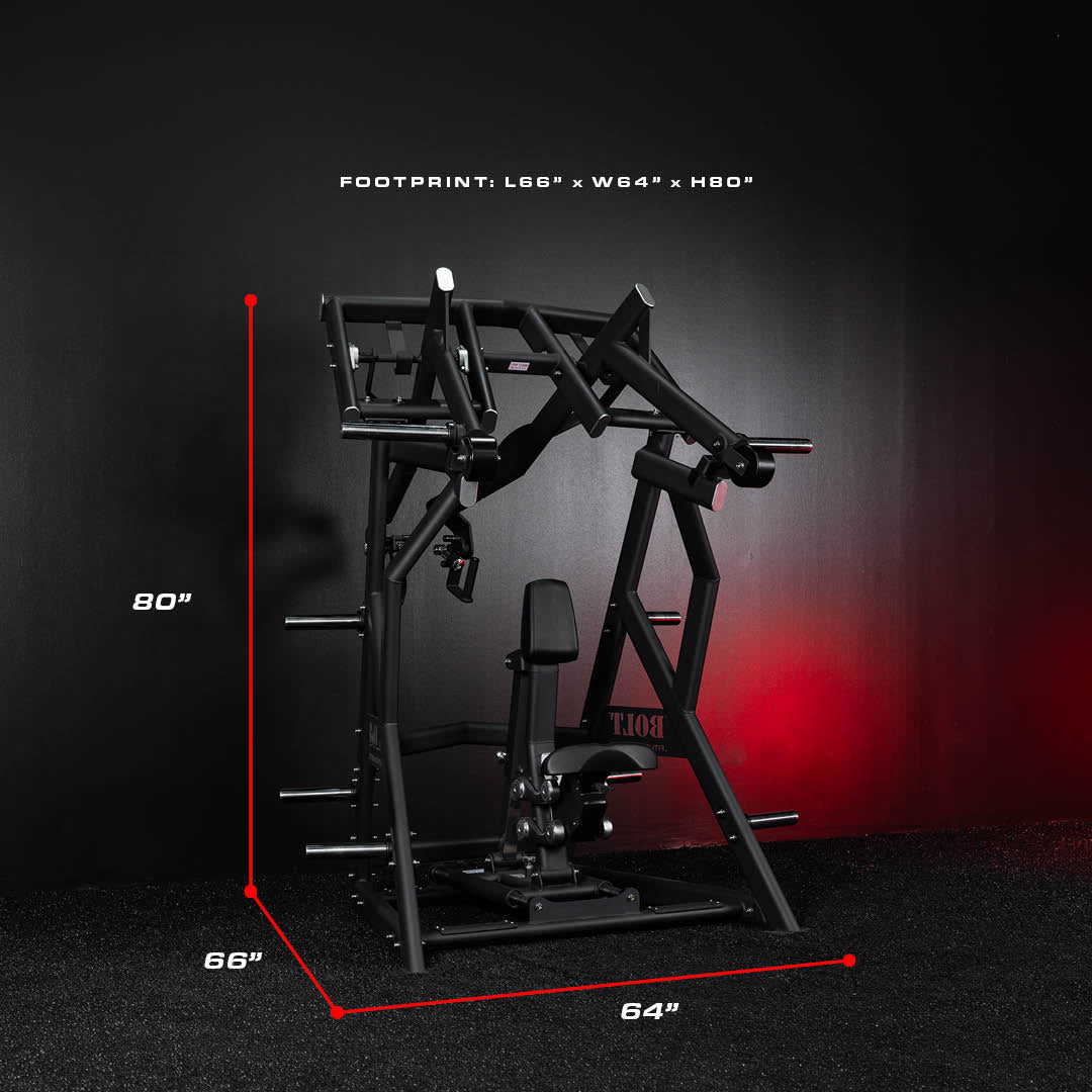 HERO ADJUSTABLE PLATE LOADED DY ROW