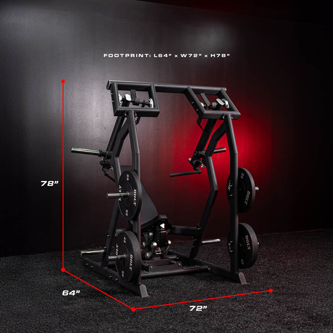 MERCENARY ADJUSTABLE PLATE LOADED SHOULDER PRESS