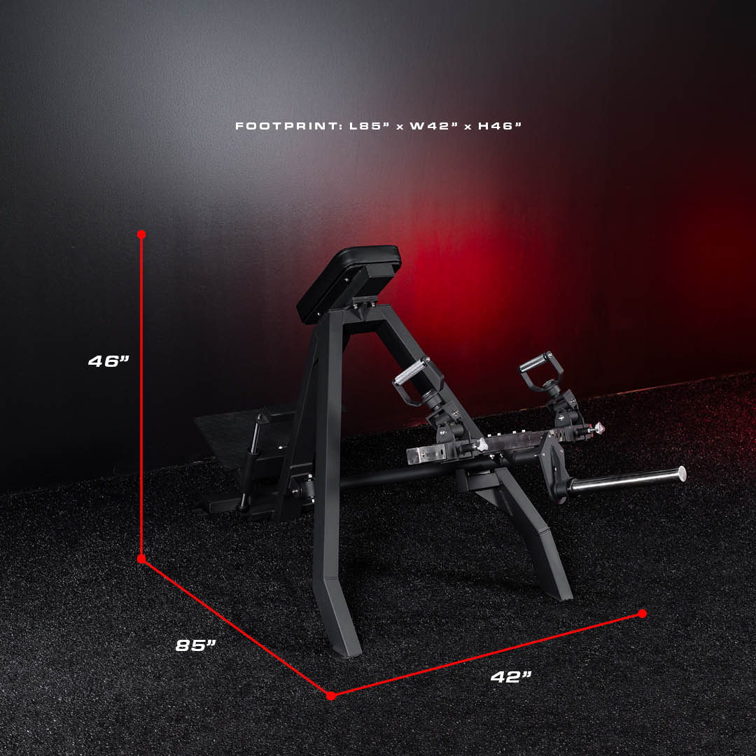 SERGEANT PLATE LOADED ADJUSTABLE 45 DEGREE T-ROW