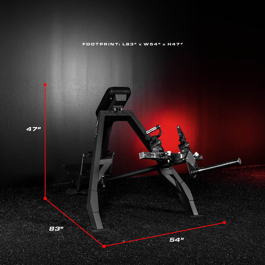 SERGEANT PLATE LOADED ADJUSTABLE 45 DEGREE T-ROW