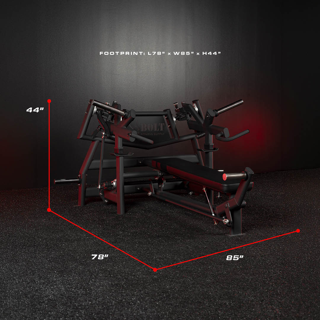 FREEDOM VECTOR PLATE LOADED CHEST PRESS