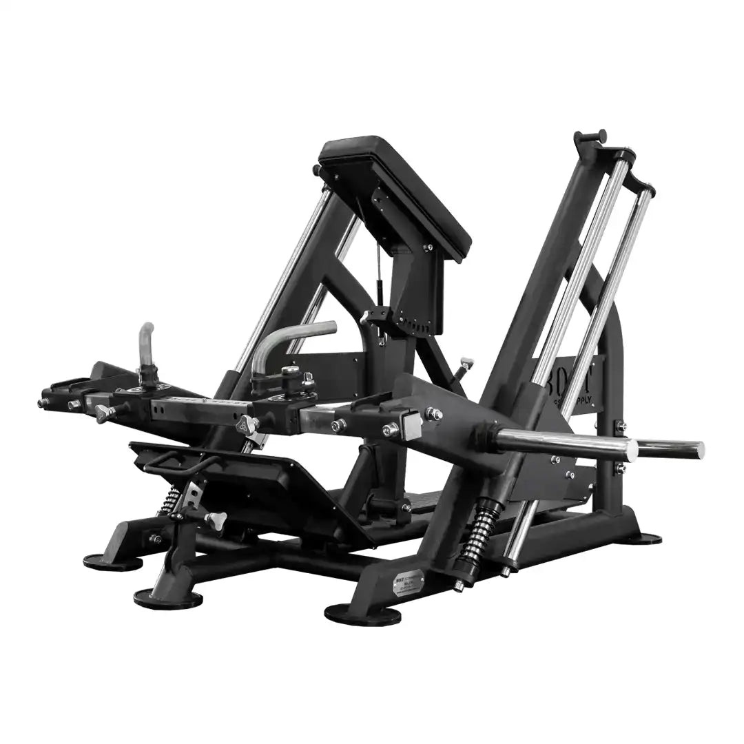 MAJOR ADJUSTABLE PLATE LOADED SMITH ROW COMBO