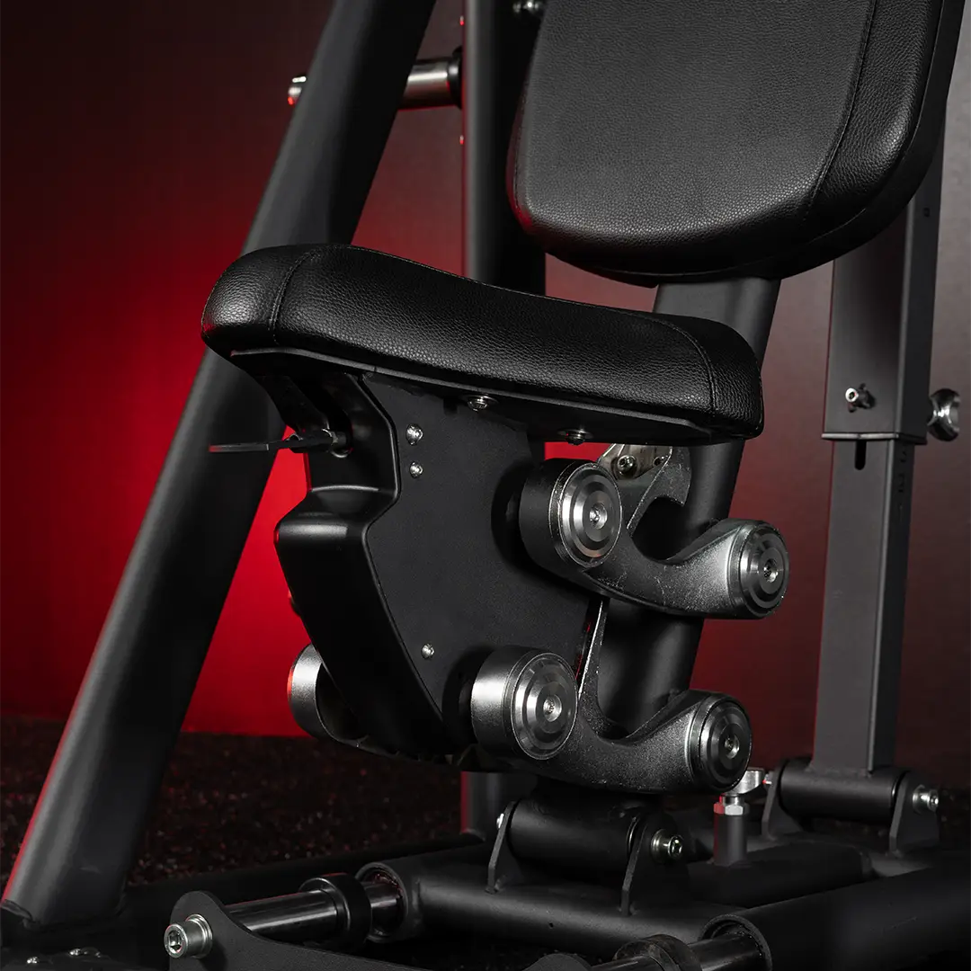 HADES ADJUSTABLE SEATED PLATE LOADED INCLINE CHEST PRESS