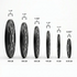 NEW LIGHTNING RUBBER COATED WEIGHT PLATES (PAIRS)