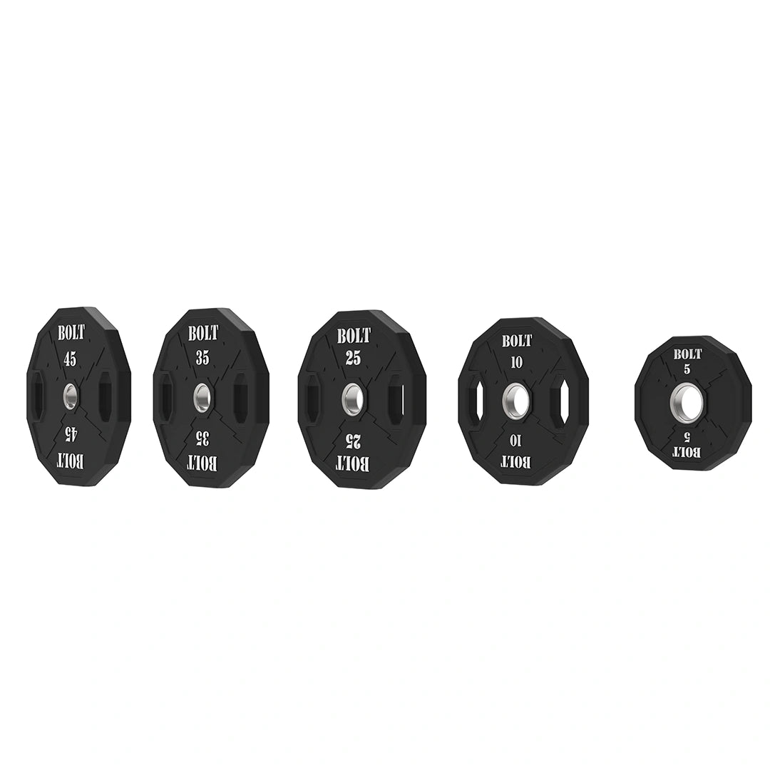 QUANTUM  URETHANE OLYMPIC WEIGHT PLATES 425 SET