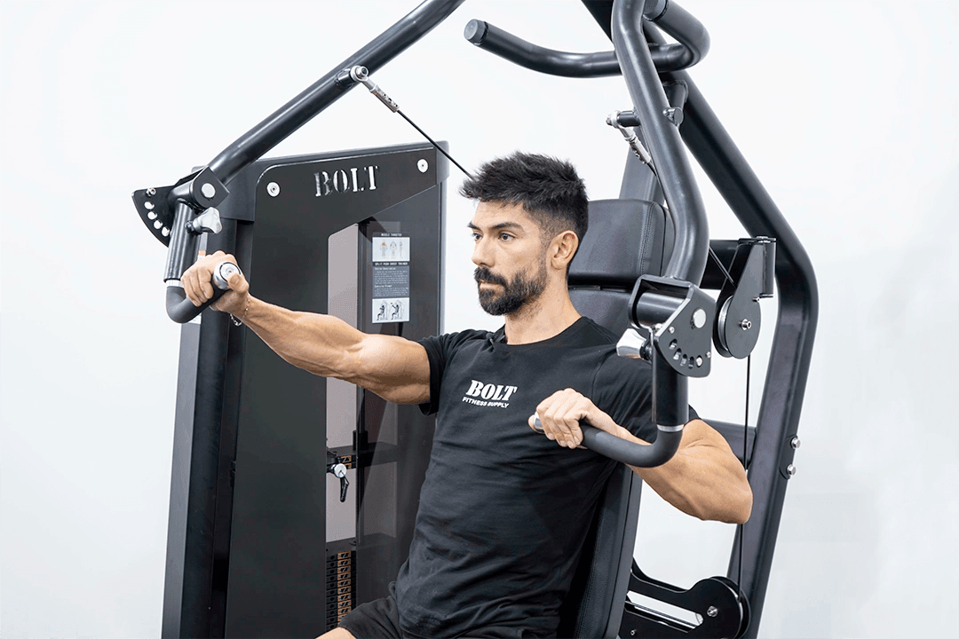 Split Chest Rotation Upper Body (Selectorized) – Bolt Fitness Supply, LLC
