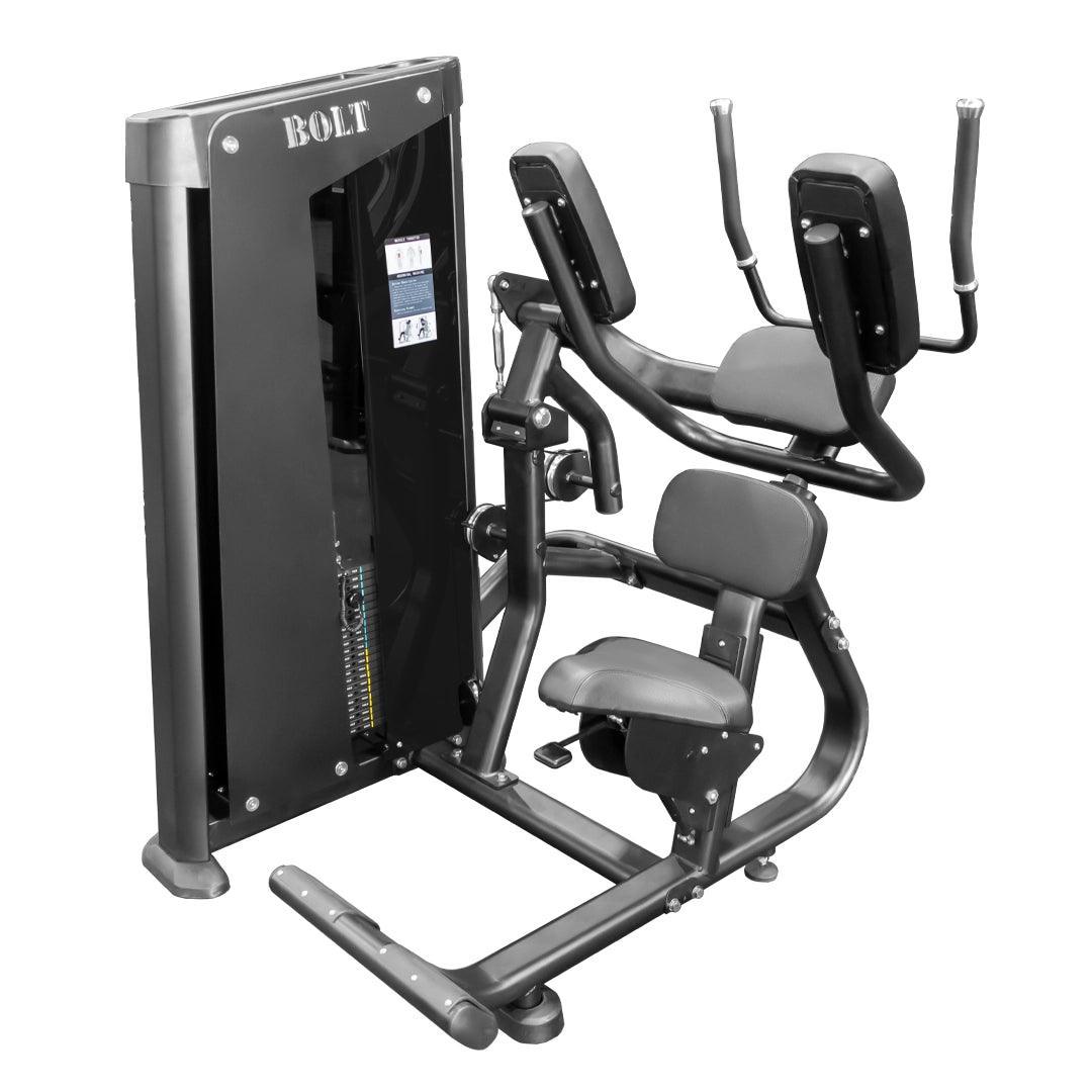 Core Crunch Machine Shock Series Abdominal Crunch Machine - Core Strength | Bolt Fitness ...
