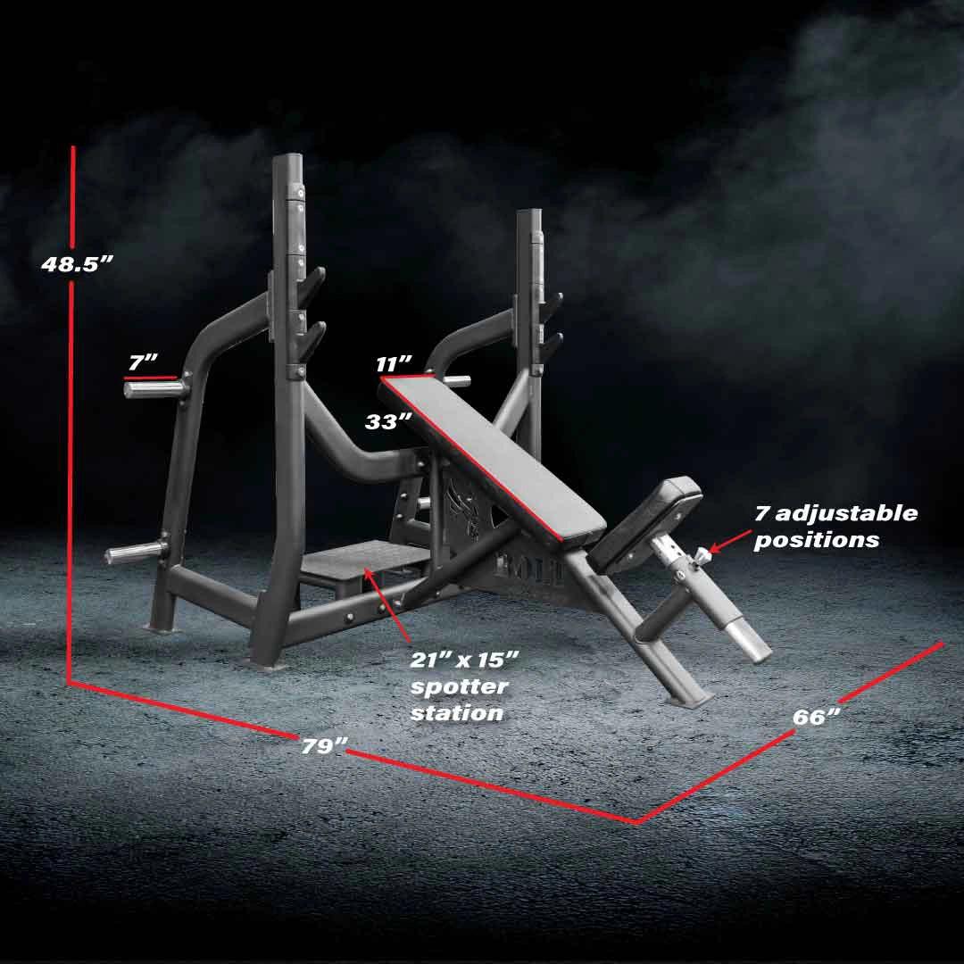 ANARCHY OLYMPIC INCLINE CHEST PRESS