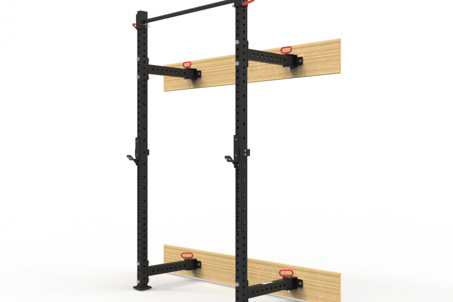 Fit Rack End LIGHTNING SERIES STEALTH 21.5 COLLAPSIBLE RACK – Bolt Fitness Supply, LLC