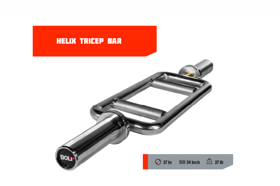 HELIX TRICEP BAR - Bolt Fitness Supply