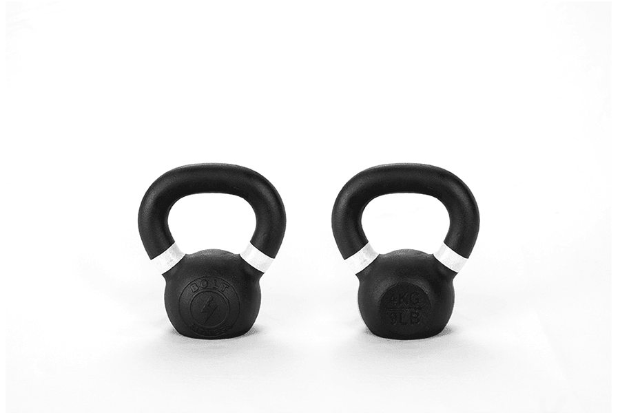 POWDER COATED KETTLEBELLS - Bolt Fitness Supply