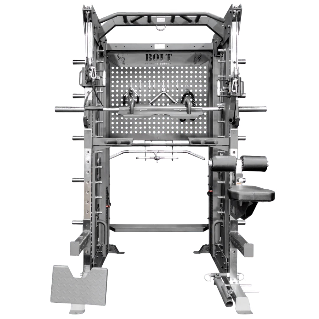 THUNDER SERIES BEAST SMITH FUNCTIONAL POWER RACK ALL IN 1 COMBO – Bolt ...