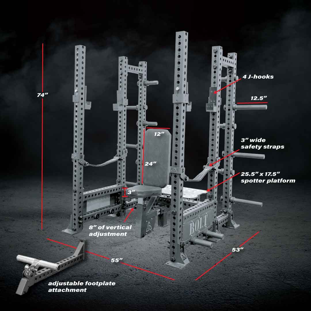 STORM SERIES COBRA SIGNATURE OLYMPIC SHOULDER PRESS