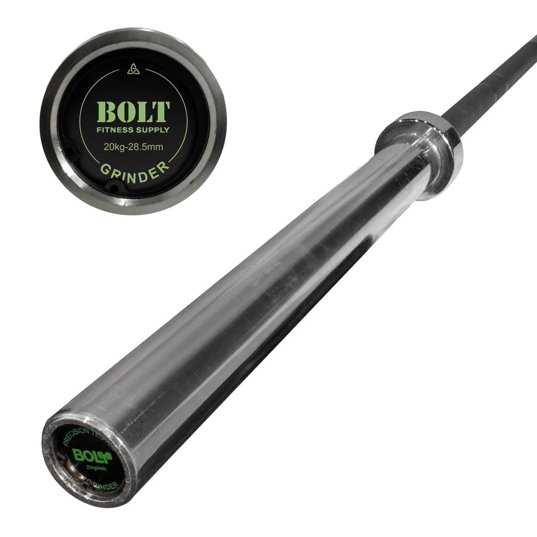 GRINDER MEN'S BLACK SHAFT WITH CHROME SLEEVE 1000 LB