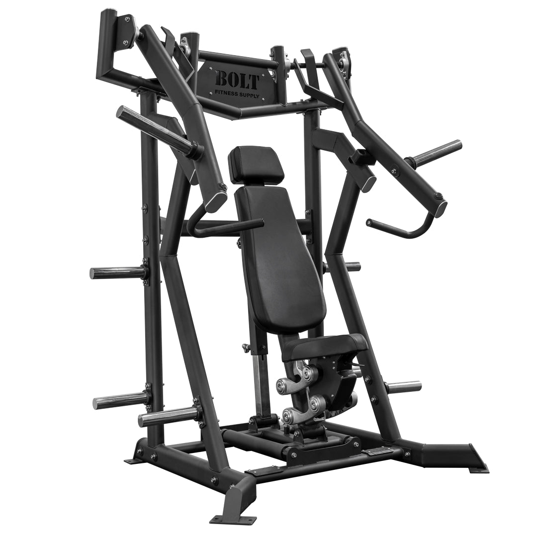 HADES ADJUSTABLE SEATED PLATE LOADED INCLINE CHEST PRESS