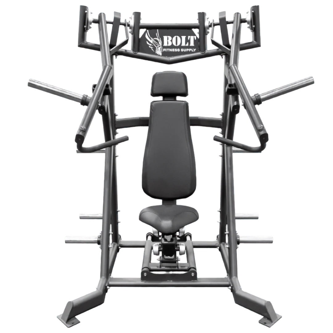 HADES ADJUSTABLE SEATED PLATE LOADED INCLINE CHEST PRESS