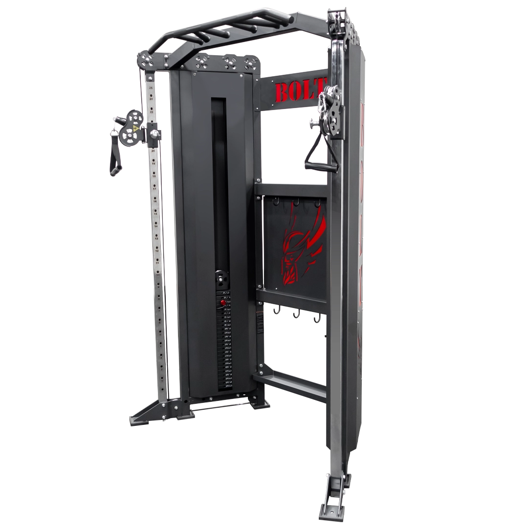 IRONCLAD FUNCTIONAL TRAINER WITH DUAL 250 LB WEIGHT STACKS