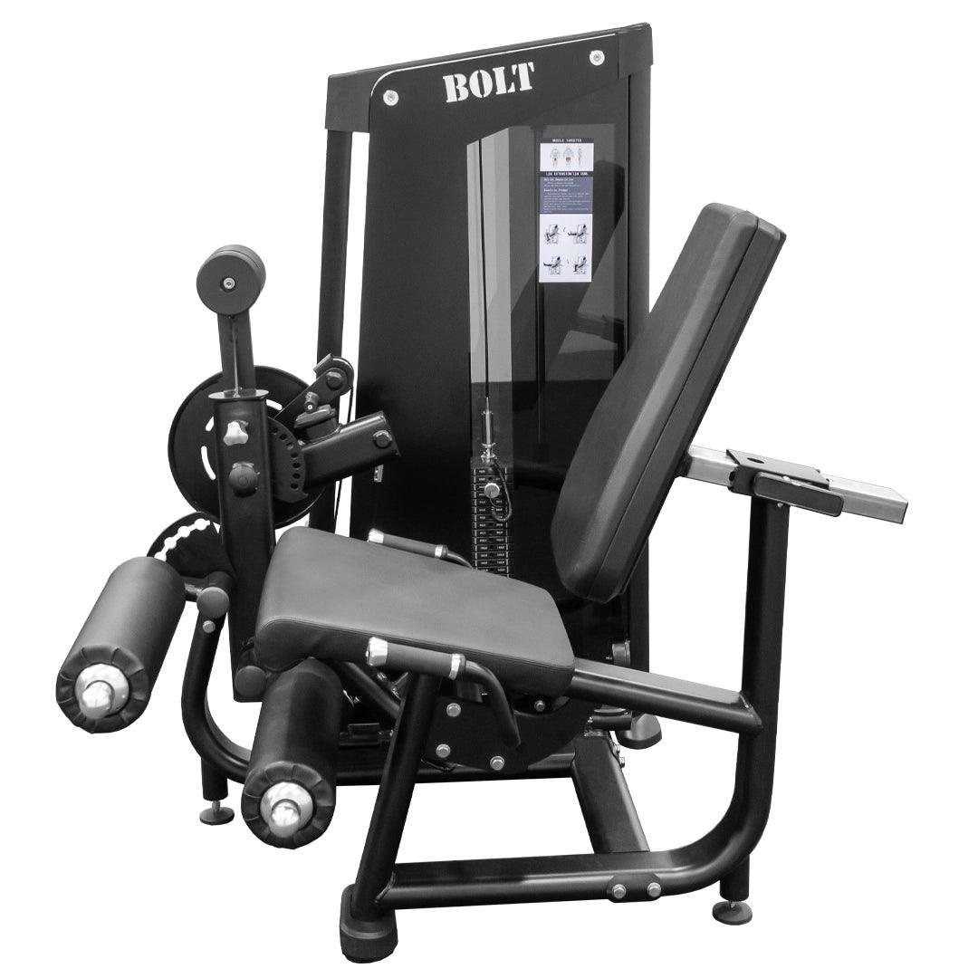 SHOCK SERIES LEG EXTENSION LEG CURL COMBO - Bolt Fitness Supply, LLC