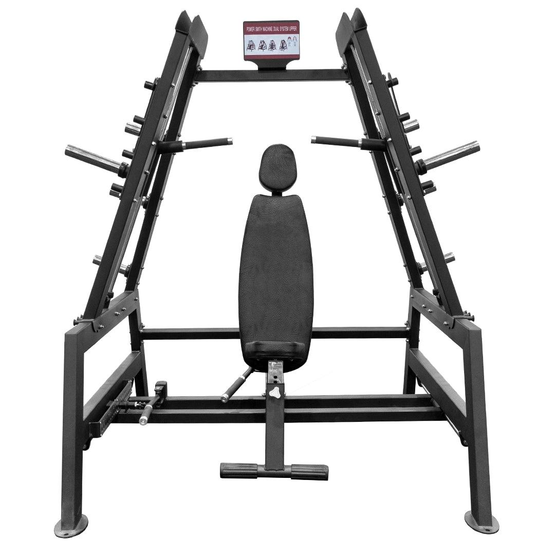 LOKI MULTI ADJUSTMENT PLATE LOADED SELF SPOTTING INCLINE TO SHOULDER PRESS COMBO