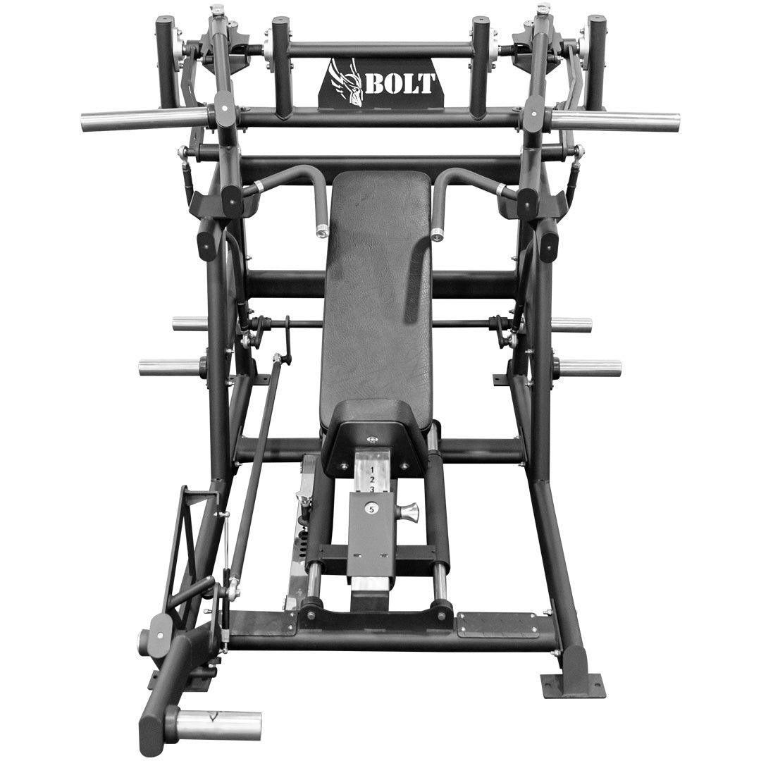 FREEDOM NEMESIS PLATE LOADED INCLINE CHEST PRESS - Bolt Fitness Supply, LLC