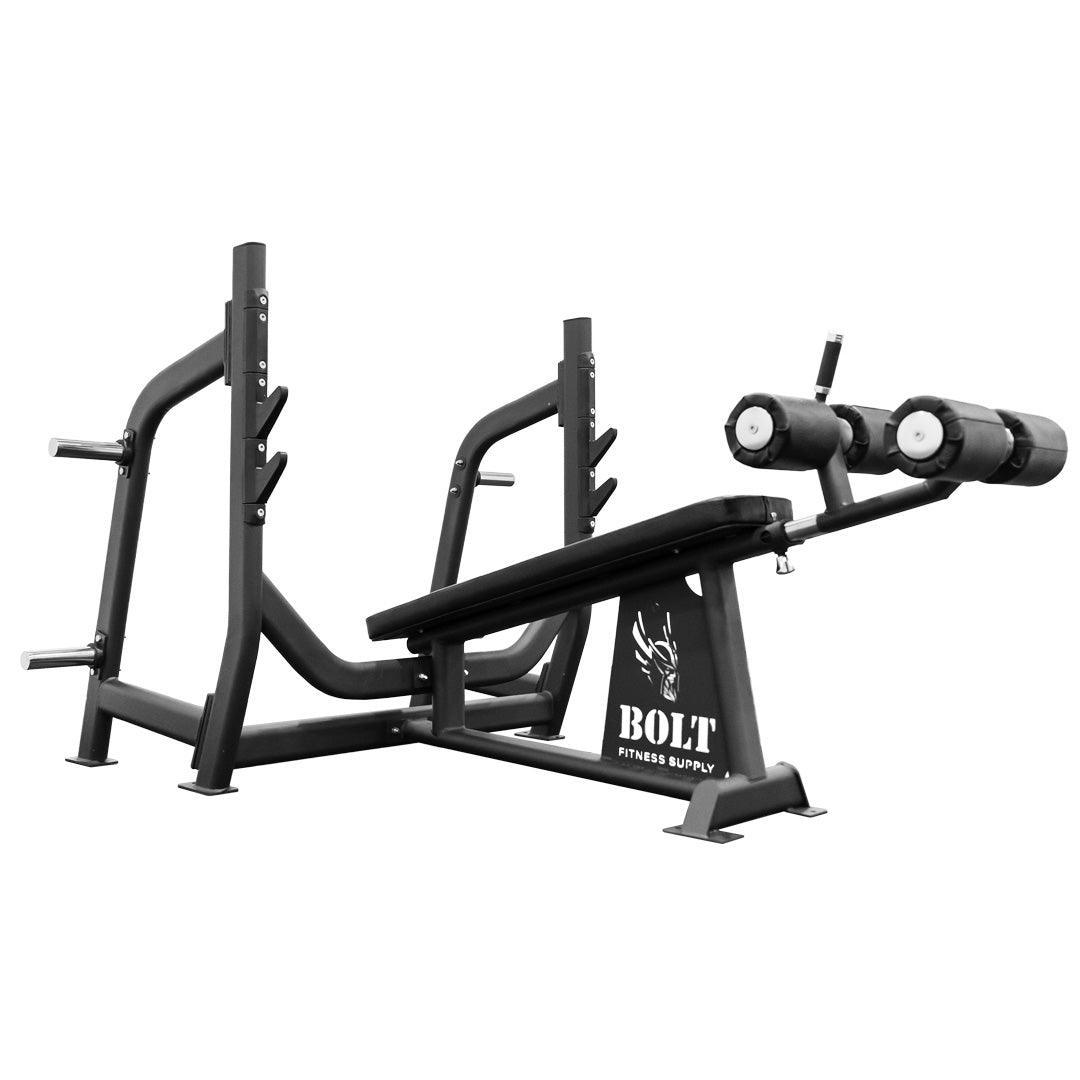 RIOT OLYMPIC DECLINE CHEST PRESS - Bolt Fitness Supply, LLC