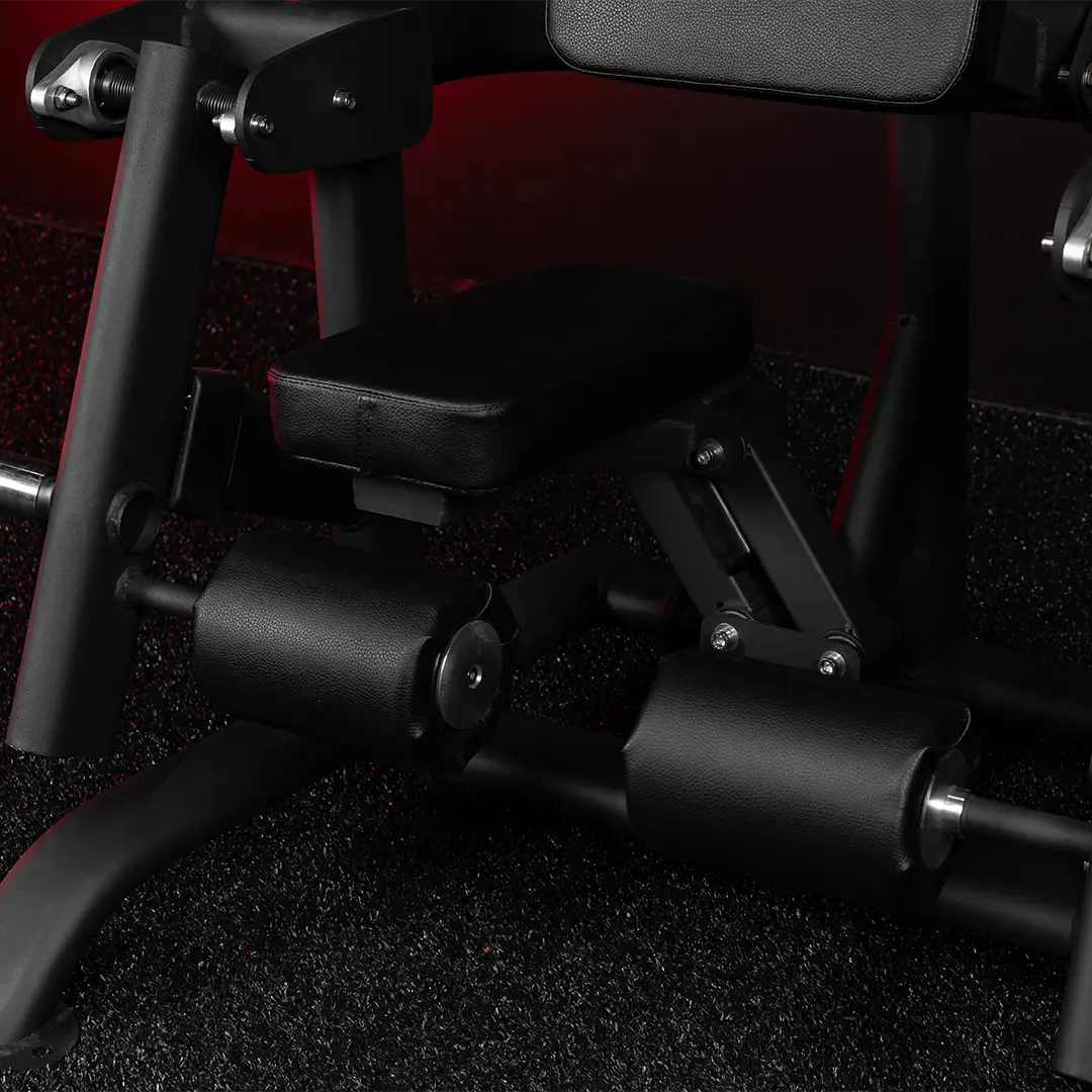 SHIELD PLATE-LOADED UNILATERAL KNEELING LEG CURL