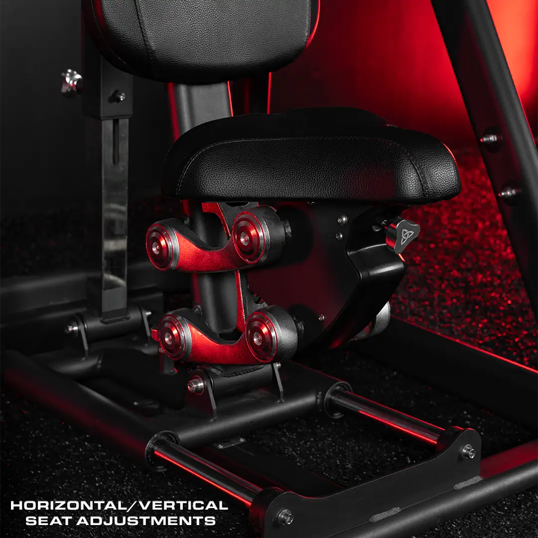 VULCAN ADJUSTABLE SEATED PLATE LOADED CHEST PRESS