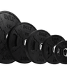 NEW LIGHTNING Rubber Coated Weight Plate Set 315 Lbs - Bolt Fitness Supply, LLC