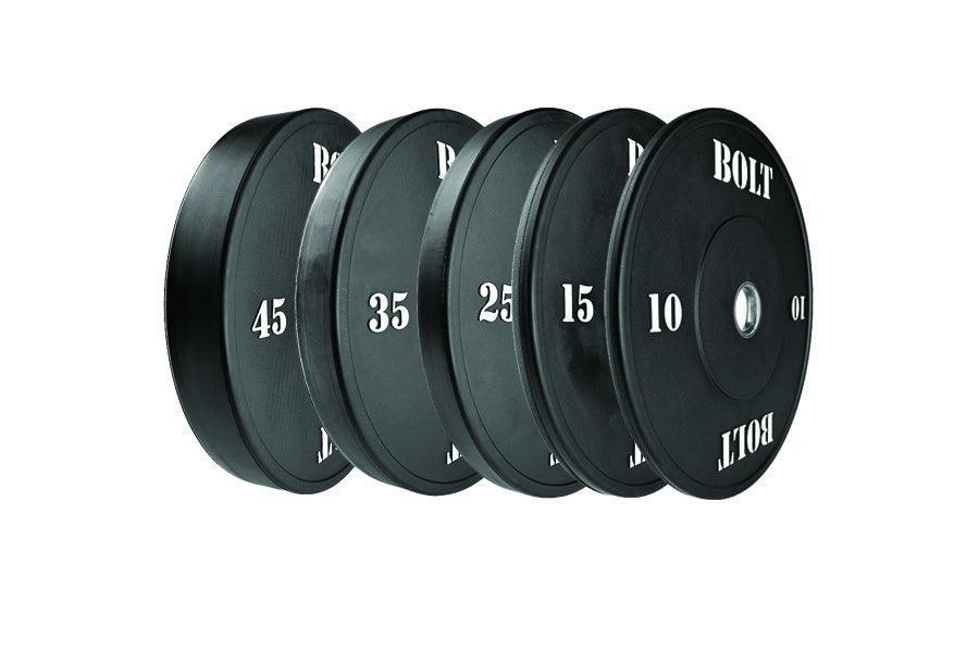 SHADOW Olympic Bumper Plates Set 280 Lbs - Bolt Fitness Supply, LLC