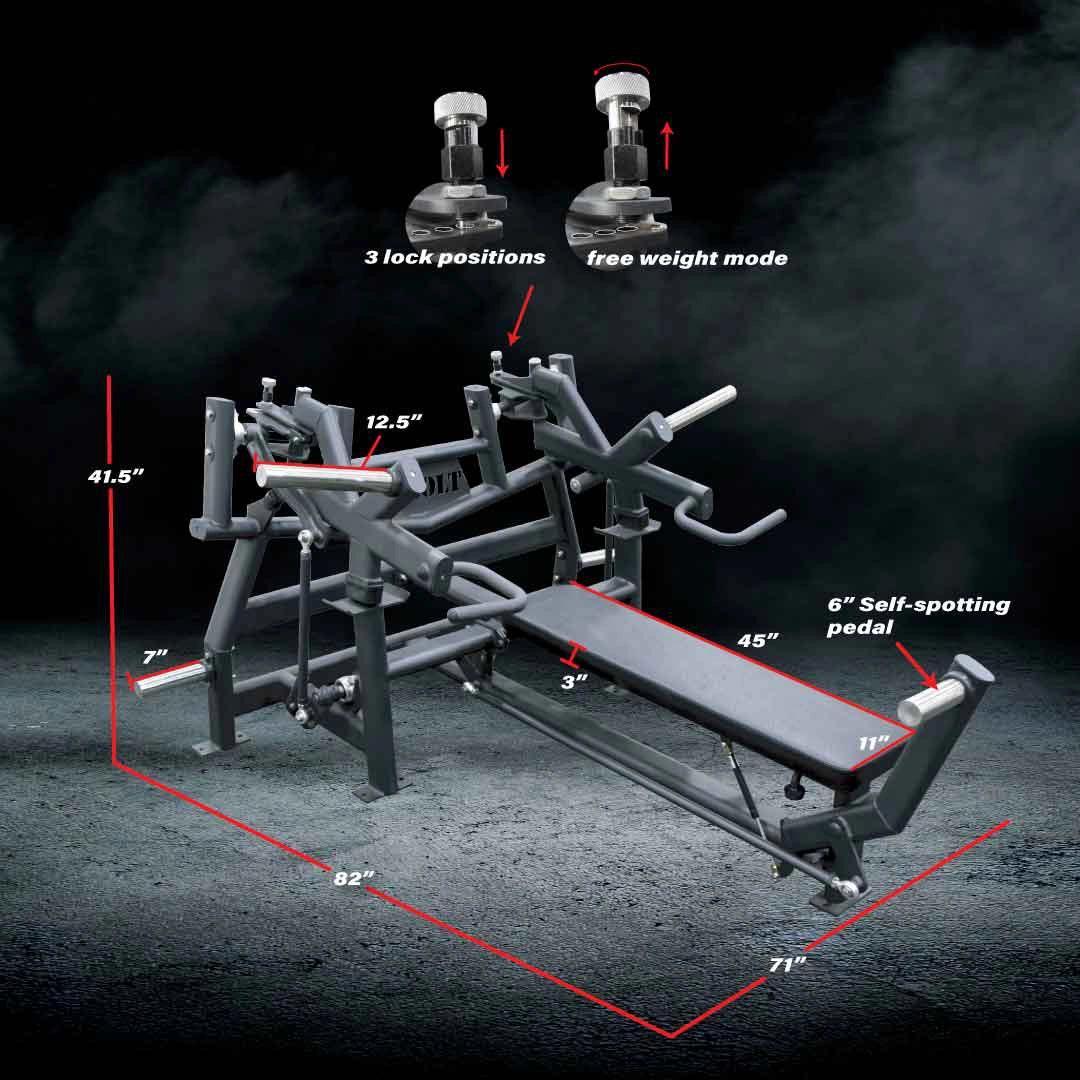 FREEDOM VECTOR PLATE LOADED CHEST PRESS