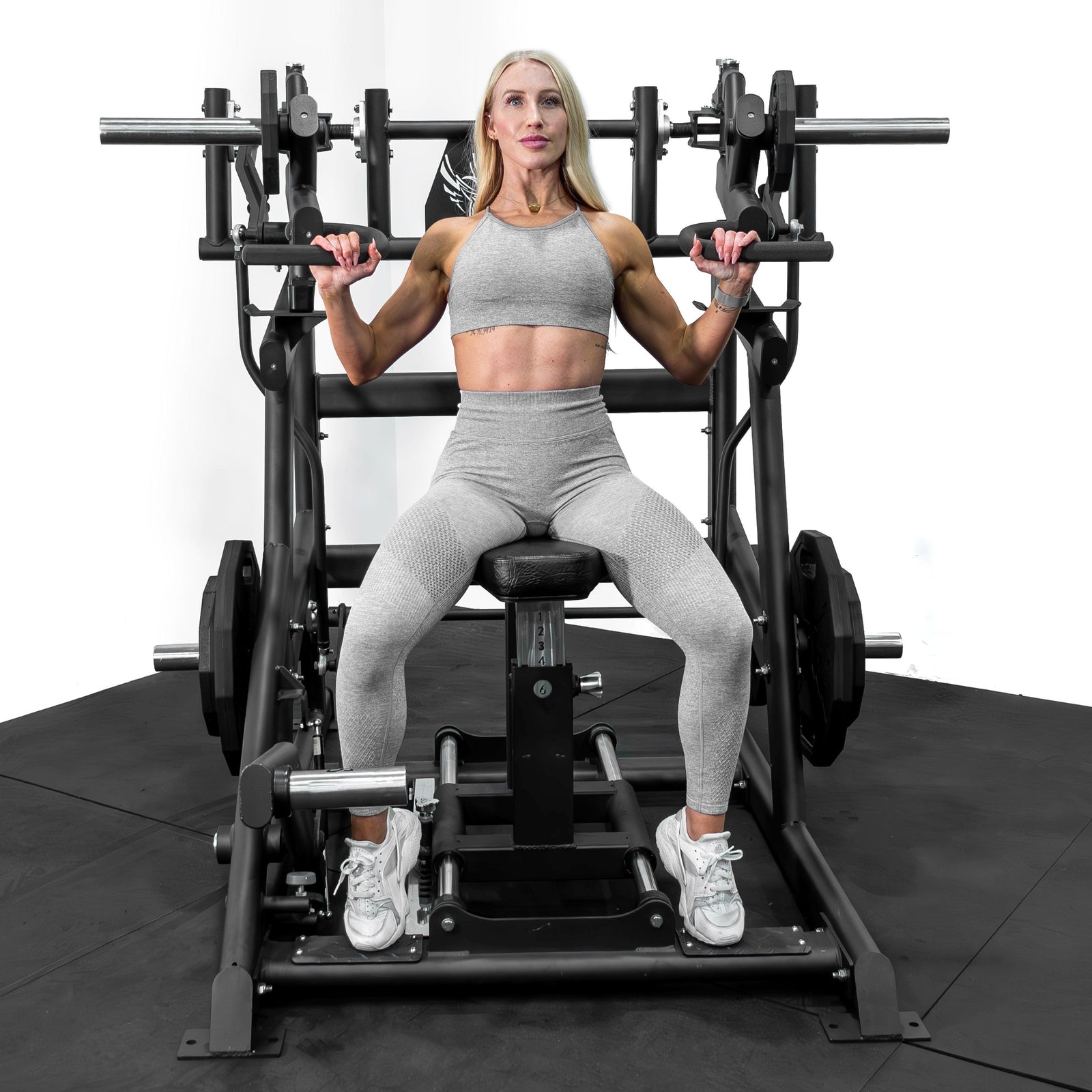 FREEDOM ARMADA PLATE-LOADED SHOULDER PRESS - Bolt Fitness Supply, LLC